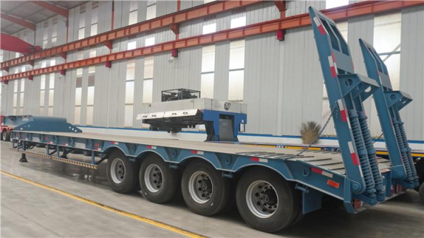 4 Axle Extendable Low Bed Trailer - 图片 3